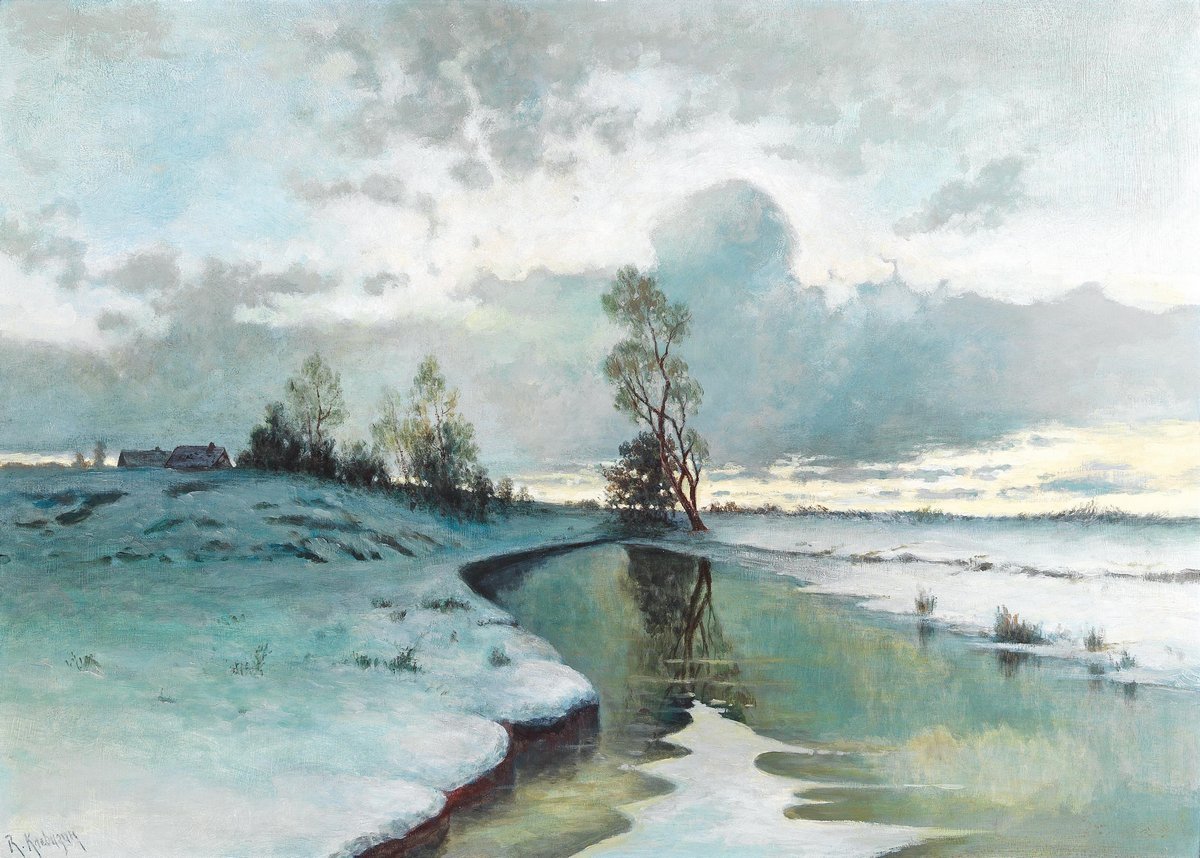 Пейзажная живопись русских художников 19 века зима