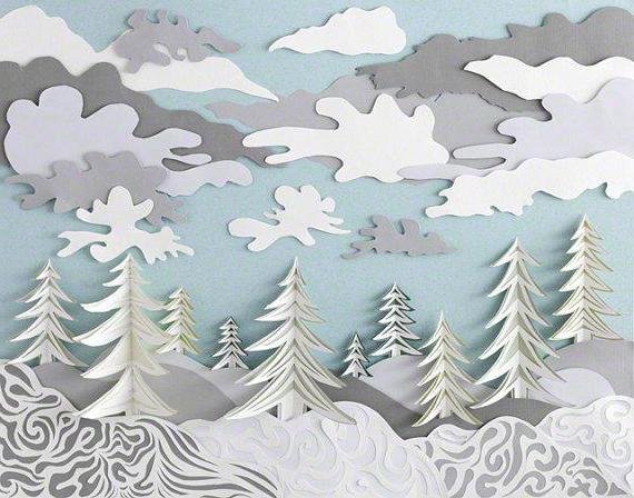 Панно на зимнюю тему