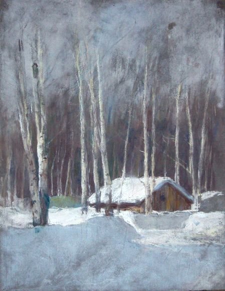 Валентин Серов зима