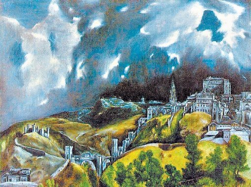 Эль греко пейзаж Толедо