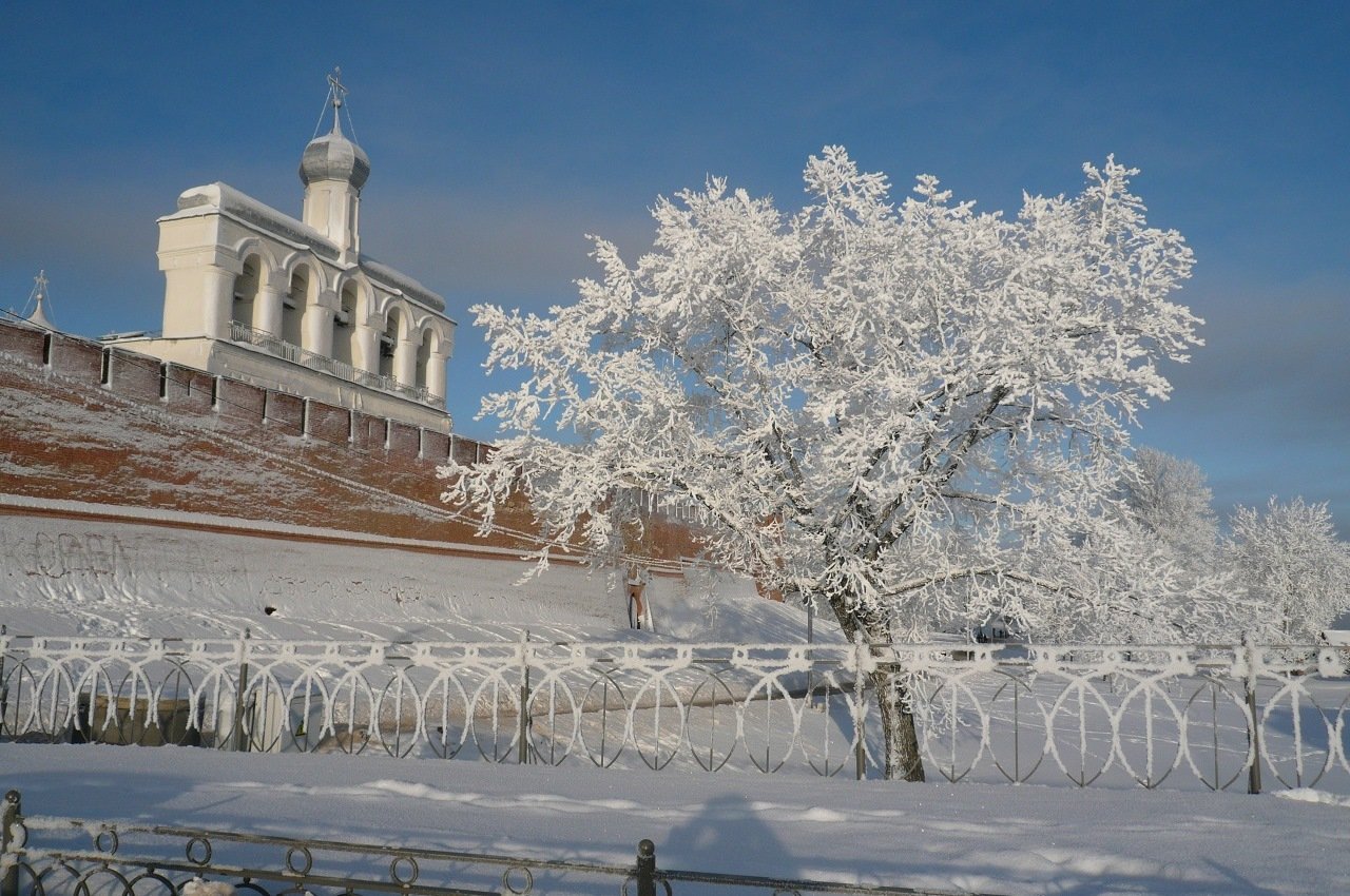 Зимний Великий Новгород