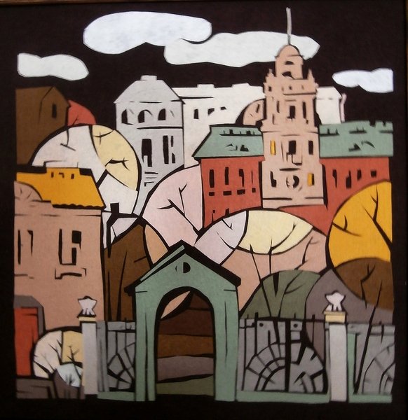 Евгений Иванов картины кубизм