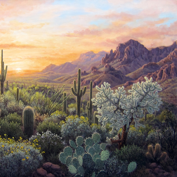 Американский художник gjertsonк Stephen