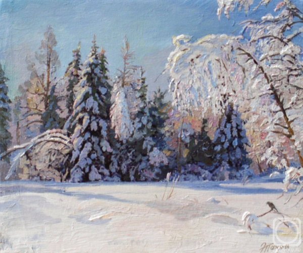 Зимние пейзажи русских художников картины для детей (50 фото)