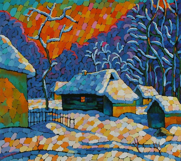 Контрастный пейзаж