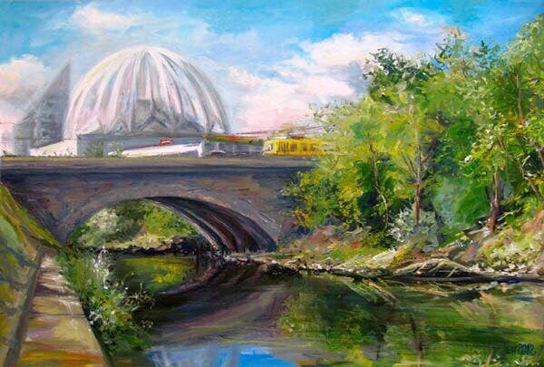 Плотинка Екатеринбург пейзаж