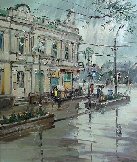 Сергей Демиденко художник дождь