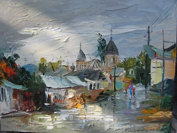 Михаил Кулумбегов художник картины