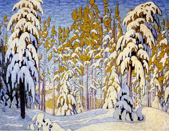 В.Васнецова "зимний лес".