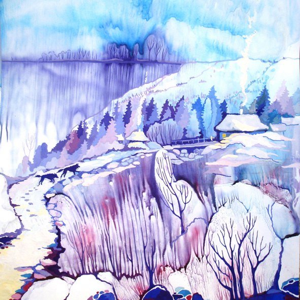 Монотипия художники