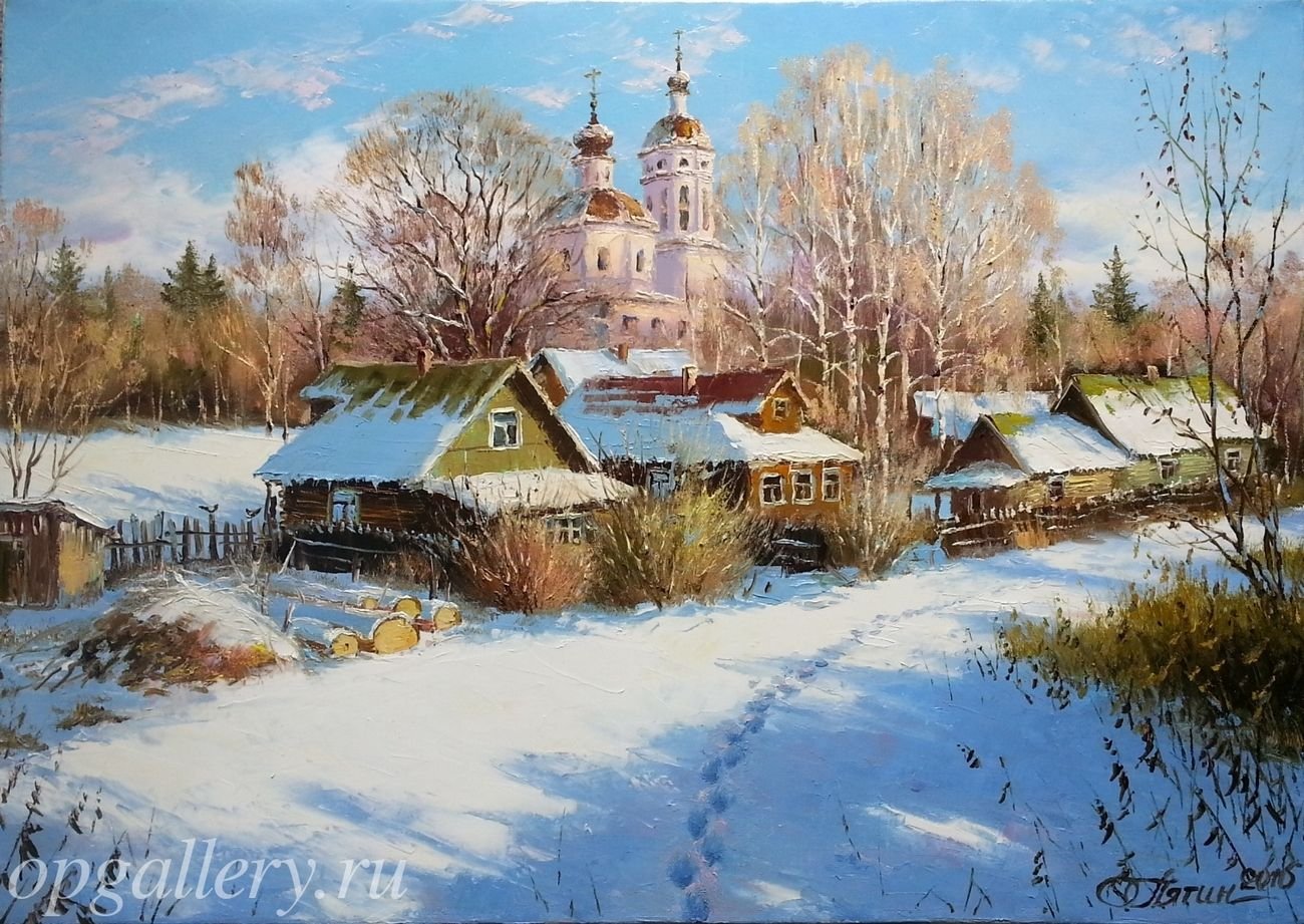 Олег Пятин зима