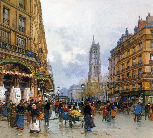 Гальен Лалу Эжен картины Париж