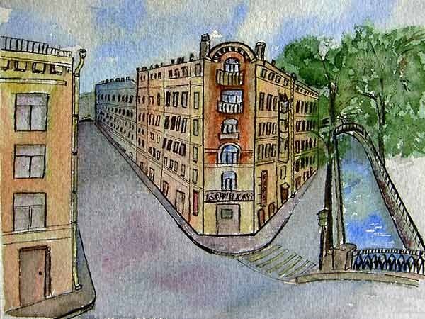 Городской пейзаж изо