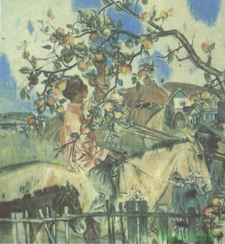 Евсей Моисеенко яблоня