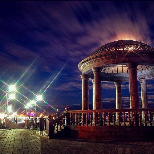 Ночной собор в Благовещенске