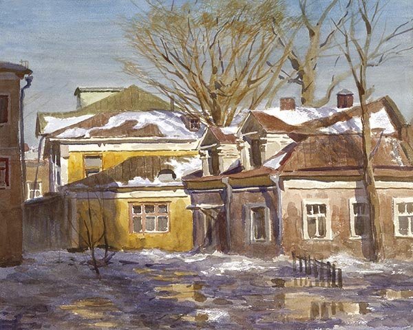 Московский художник Сергей Андрияка