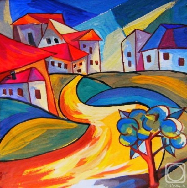 Пикассо кубизм пейзаж