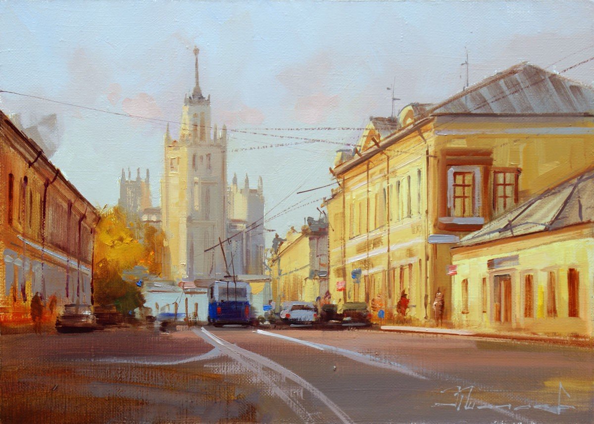 Живопись , Алексей Шалаев , пейзаж, Москва