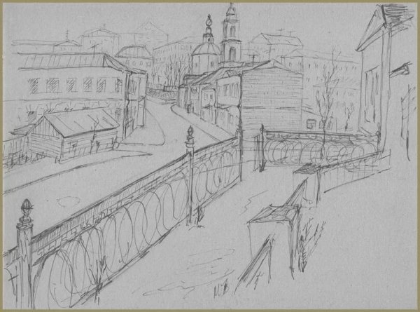 Город карандашом