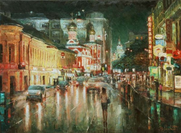 Городские пейзажи бутырского алексея (50 фото)