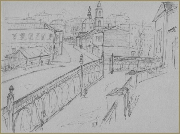 Городской пейзаж изо