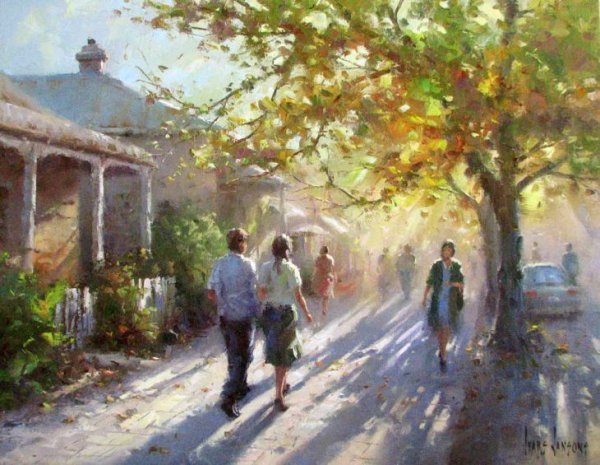 Силуэты людей в городском пейзаже (45 фото)