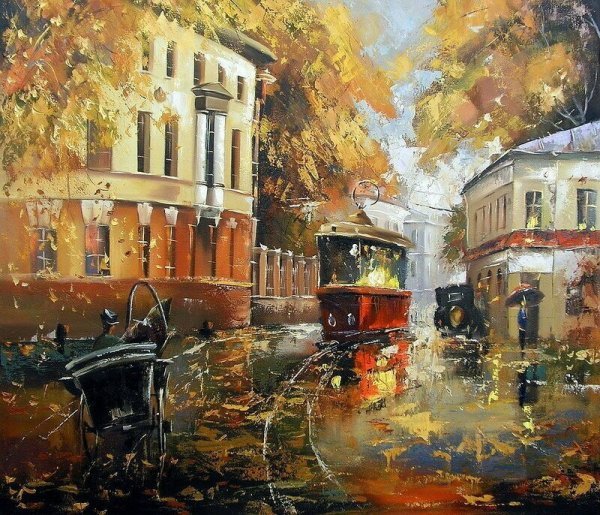 Алексей Шалаев городской пейзаж