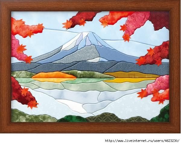 Японская Лоскутная техника кинусайга