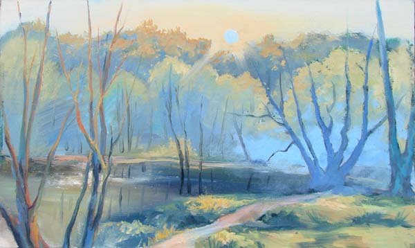 Колорит в пейзаже живопись