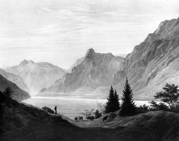 Каспар Давид Фридрих горы