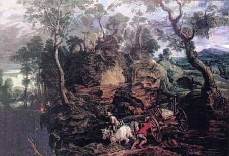 Рубенс возчики камней