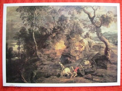 Питер Пауль Рубенс пейзаж с радугой