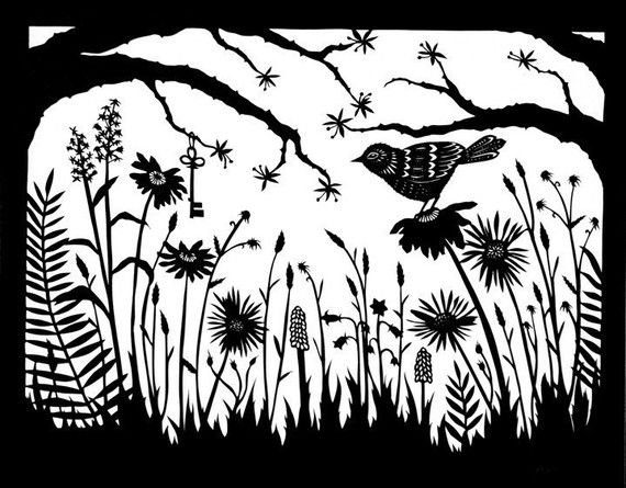 Вырезки на окна домики