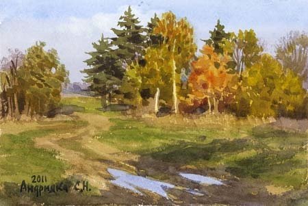 Андрияка Сергей Николаевич пейзажи