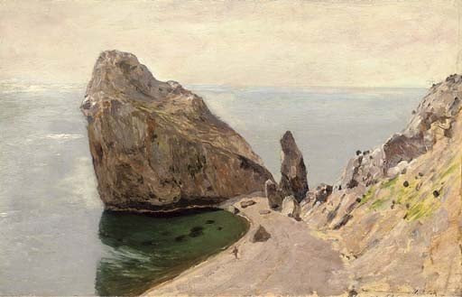 Берег моря Крым Левитан