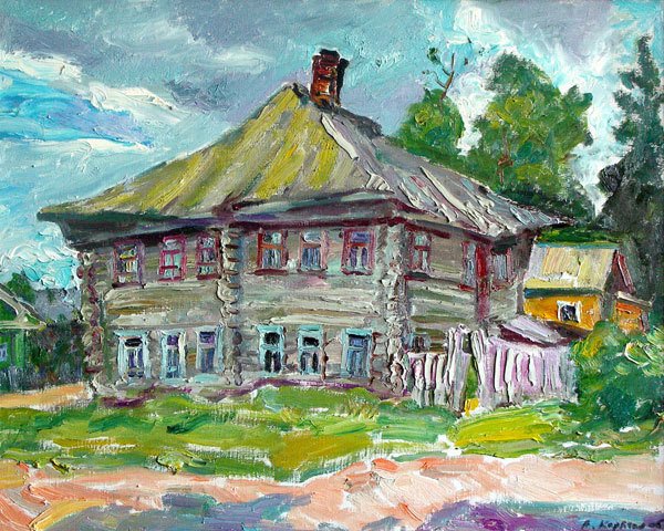 Осень река Вологда