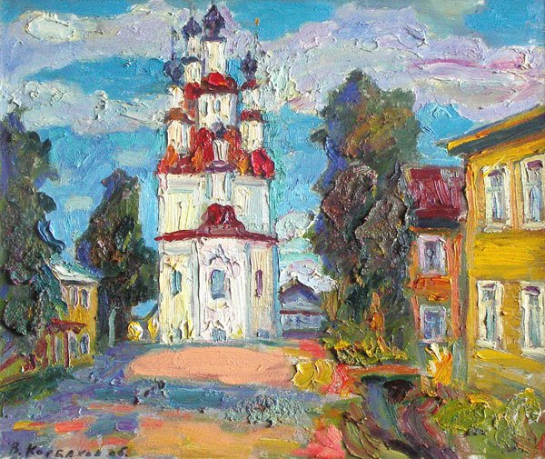 Бороздин художник Вологда осень