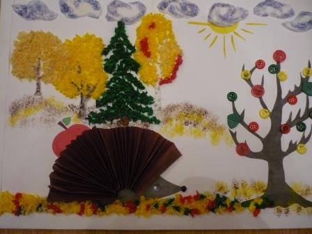 Дерево в технике торцевание