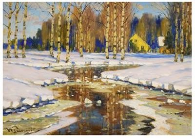 Художник Вильгельм Пурвитис