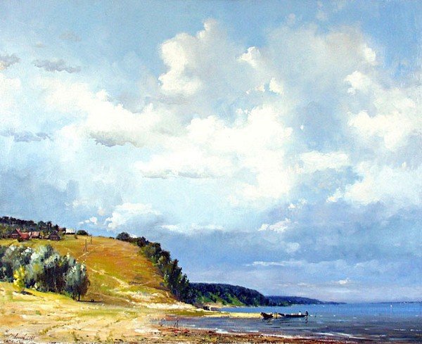 Художник Леонов Олег пейзажист