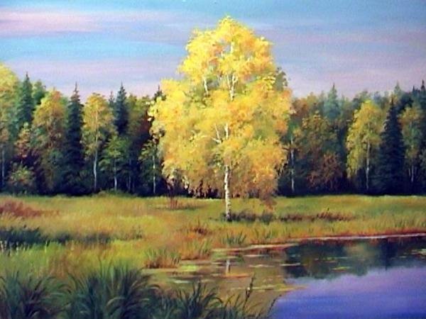 Репродукция Серова октябрь