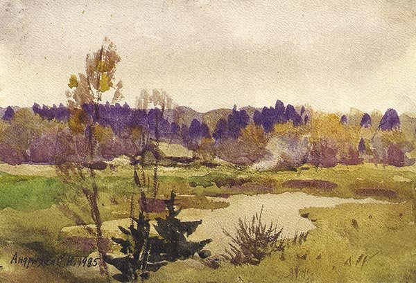 Пейзаж Сергей Андрияка Крым