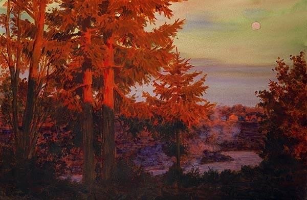 Осенние пейзажи сергея андрияки (49 фото)