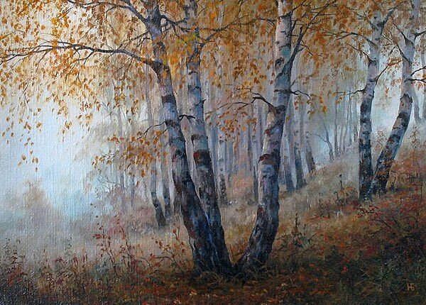 Пейзаж с березами лермонтов (49 фото)