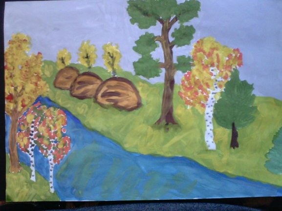 Пейзаж детские в 6 класс на конкурс