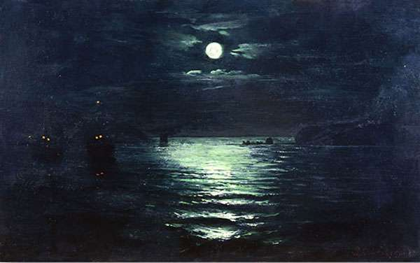 Куинджи Лунная ночь на море