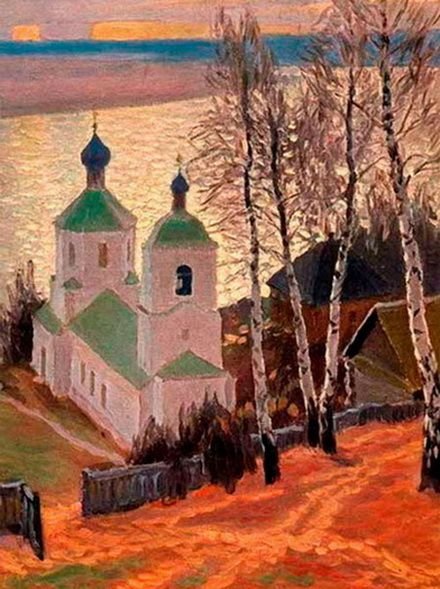 Гермашев Михаил Маркианович деревья в снегу