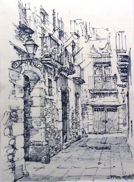 Пейзаж в графике