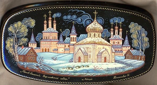 Троице Сергиева Лавра роспись Палех