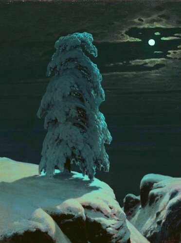 И. Шишкин «на севере диком» без фильтров